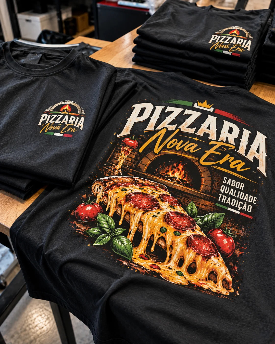 Camiseta personalizada em algodão 30.1