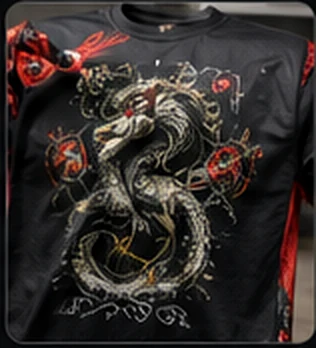 Referência visual de camiseta personalizada 5