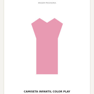 Camiseta Infantil Color Play